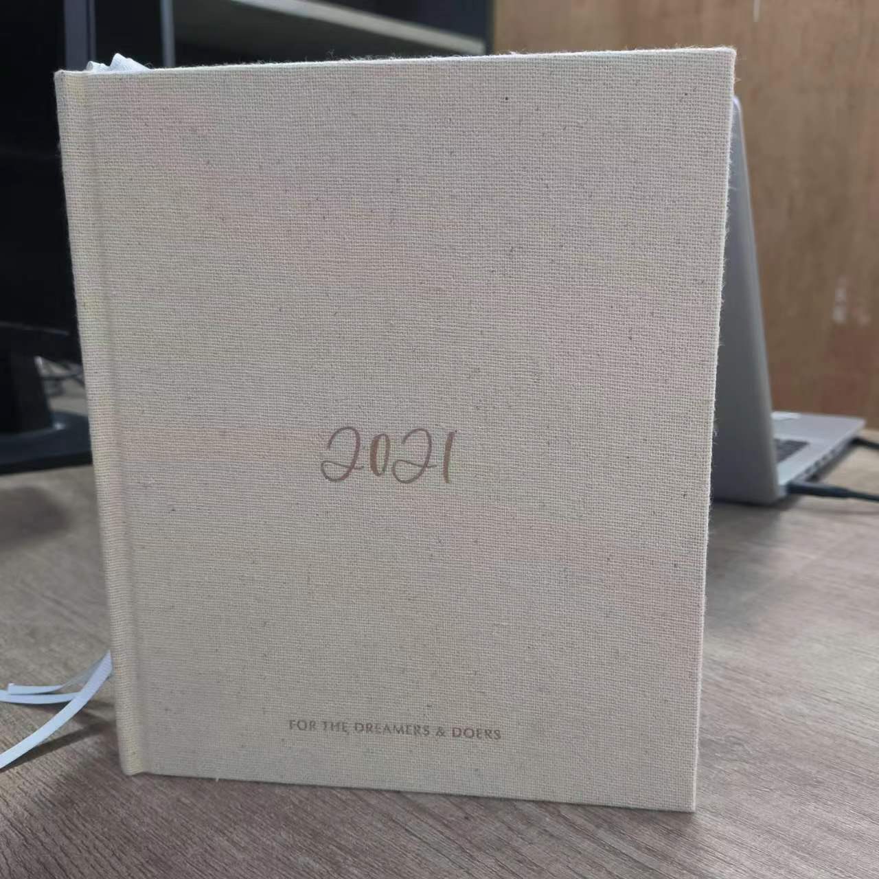 Custom Linen Fabric Journal