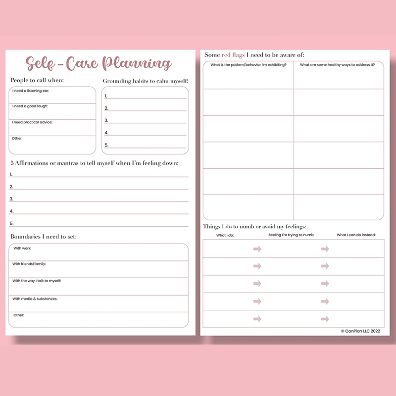 Custom planners