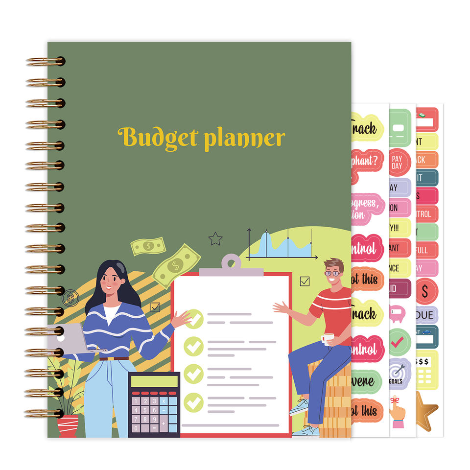 Hard cover Budget planner
