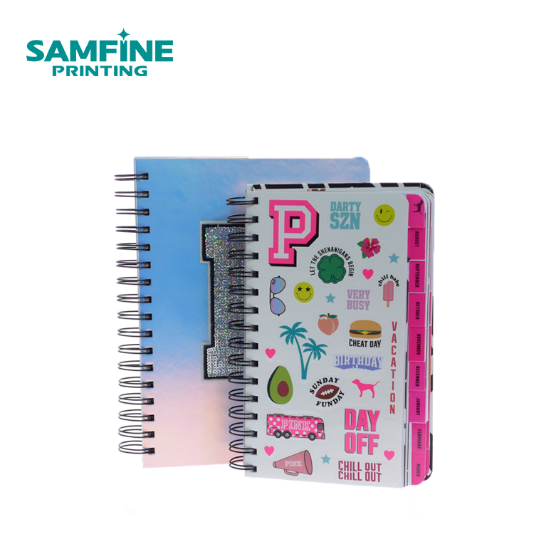 Special cover material notebook